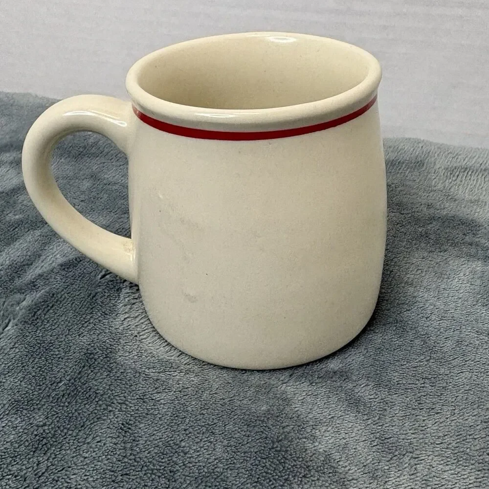 Vintage Grandfather Is Love White Stoneware coffee 10 oz. Grandparents Keepsake